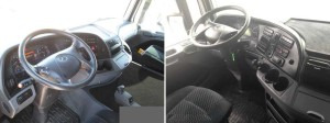 Actros kabina